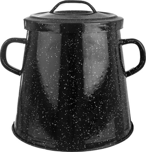 Smaltovaná nádoba na sádlo 5,4 l
