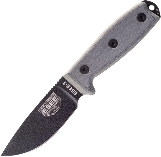 ESEE model 3 všestranný nůž s pouzdrem coyote