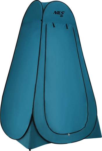 Skládací převlékací a sprchovací kabina NILS Camp tyrkysová