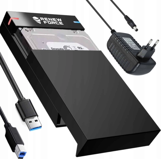 Renew force externí usb 3.0 box pro sata hdd/ssd 2,5" a 3,5"