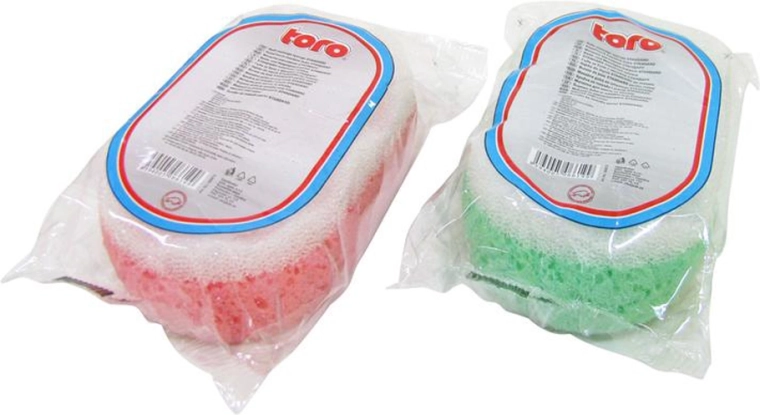 Masážní houba Standard s bílou masážní vrstvou