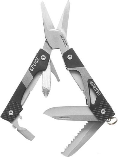 Gerber Splice Pocket Tool – kapesní multifunkční nůžky, 9 funkcí