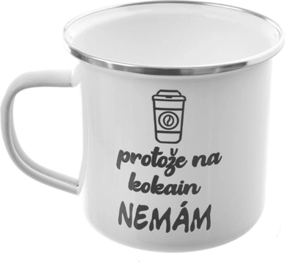 Plecháček bílý „Protože…“ 500 ml