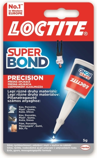 Loctite Super Bond Precision sekundové lepidlo 5 g