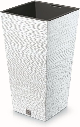 Květináč Furu Square 24 cm – bílý
