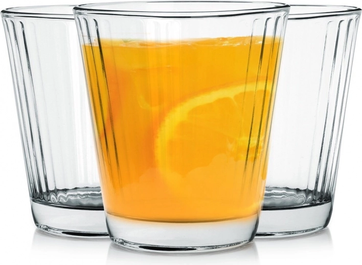 Sklenice na nápoje 220 ml, sada 3 ks