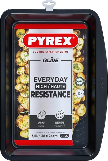 Hluboký plech na pečení PYREX 38 × 24 cm