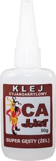 Vteřinové kyanoakrylátové lepidlo Joker super husté gelové 50 g