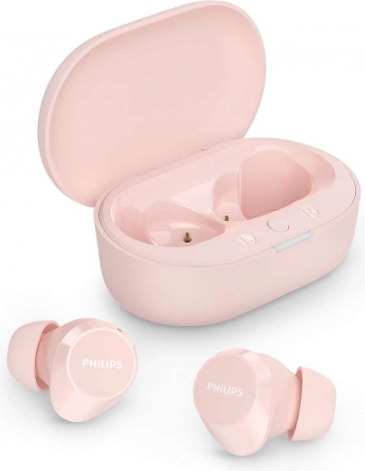 Bezdrátová sluchátka true wireless philips tat1209 růžová