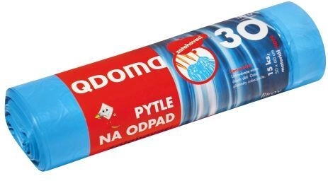 Zatahovací pytle na odpad 30–35 l, 50 × 60 cm, 15 ks