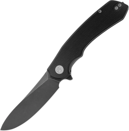 Petrified Fish Waterspout zavírací kapesní nůž 9 cm black stonewash G10