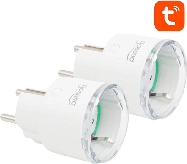 Chytrá Wi‑Fi zásuvka s měřením spotřeby GOSUND SP111 3680 W 16 A – Tuya 2-pack