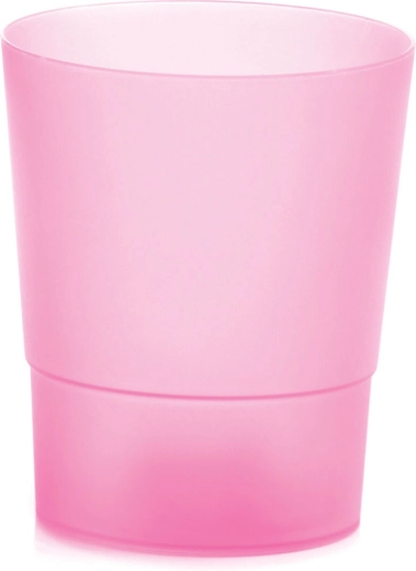 Květináč na orchideje COUBI ORCHID 12,5 cm – transparentní růžový