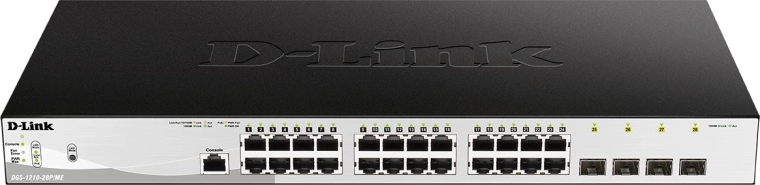 D-Link DGS-1210-28ME gigabitový řízený přepínač