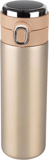 Termohrnek 420 ml se LED displejem zlatý