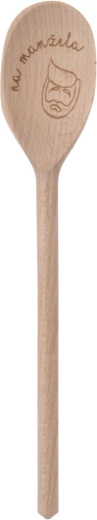 Dřevěná vařečka „Na manžela“ 30 cm