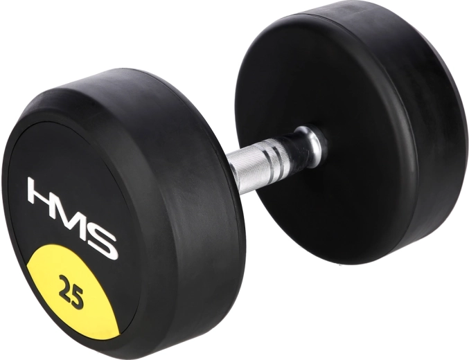 Pogumovaná jednoruční činka 25 kg HMS HG Pro