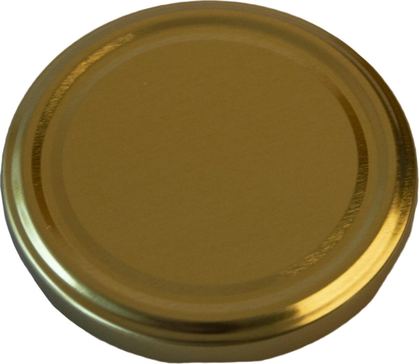 Víčka na zavařování Twist 82 mm zlatá (10 ks)