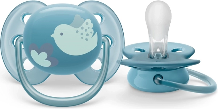 Philips Avent šidítko Ultrasoft Premium 6–18 m, modré