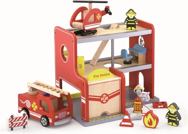 Dřevěná hasičská stanice Viga