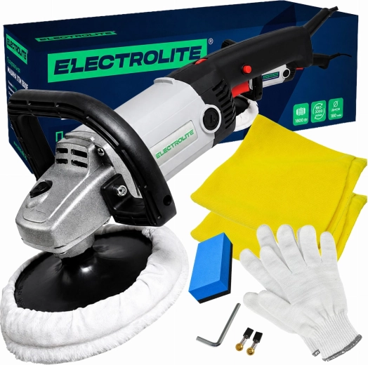 ELECTROLITE elektrická leštička auta 1800 W premium detailing sada