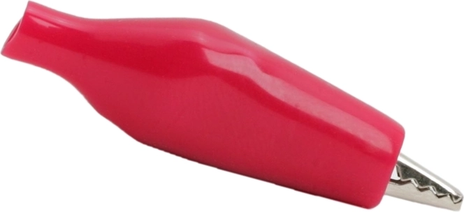 Mini krokosvorka s červenou PVC izolací