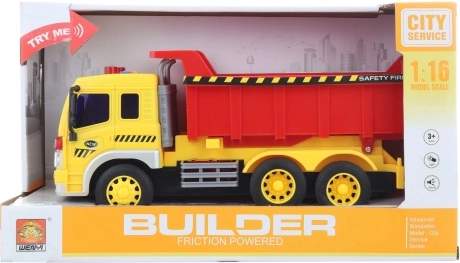 Auto sklápěčka na baterie se světly a zvuky