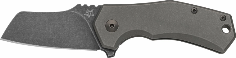 Fox Knives Italico kapesní nůž 6 cm, titan, PVD Stonewash, s klipem