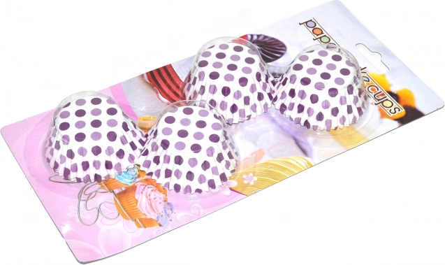 Barevné cukrářské košíčky na muffiny 4 cm, výška 2 cm – 100 ks