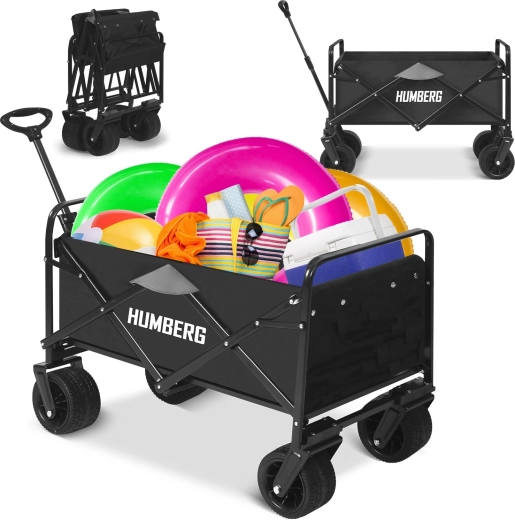 Skládací přepravní vozík 100 l HUMBERG