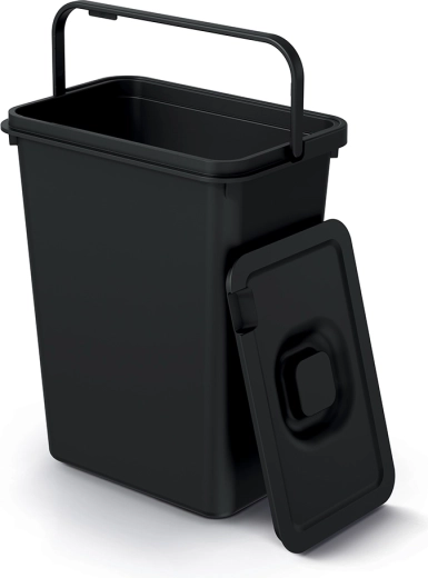 Odpadkový koš s víkem flap 10 l z recyklovaného plastu