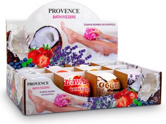 Šumivá koupelová bomba 180 g – assortované vůně