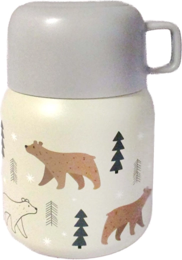 Termoska na jídlo s motivem medvěda 400 ml