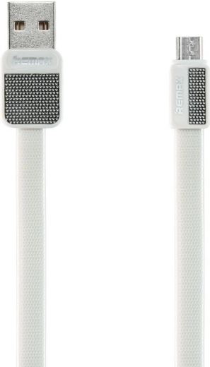 Remax Platinum datový kabel microUSB 1 m bílý