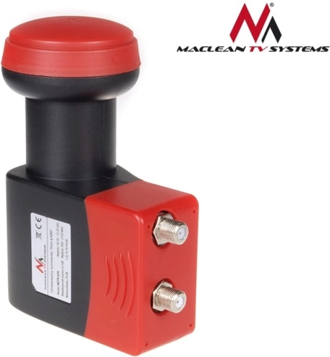Satelitní twin LNB MACLEAN MCTV-670 s vysokým ziskem