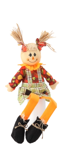 Textilní strašák do zahrady 81 cm