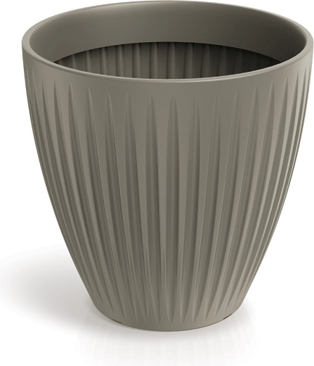 Květináč Latia Round Midl 48 cm mocca