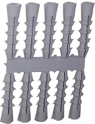 Hmoždinka univerzální 6 × 30 mm, 100 ks