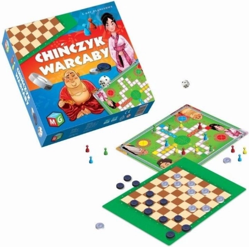 Rodinná stolní hra Člověče, nezlob se! a Dáma