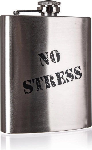 Nerezová placatka Akcent No Stress 200 ml