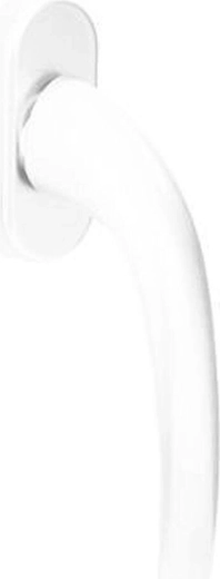 Bílá hliníková klika na plastová okna a dveře RICHTER