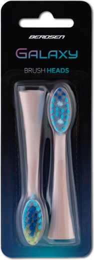 Náhradní hlavice pro sonický kartáček BERDSEN Galaxy, 2 ks