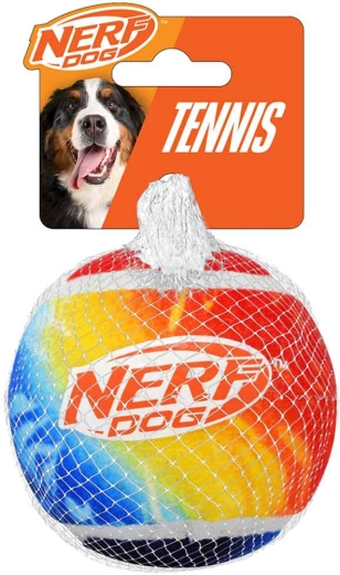 Nerf Dog tenisový míček pro psy bez pískátka 10 cm