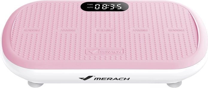 Vibrační plošina Merach MR-2440P1 růžová