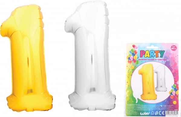 Nafukovací balónek číslo 1