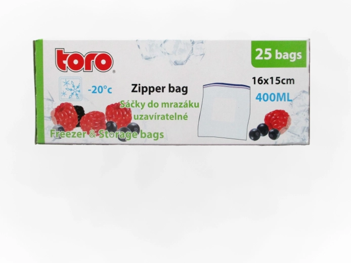 Mrazicí sáčky TORO 400 ml, 25 ks