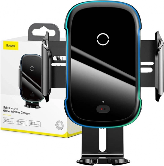 Elektrický držák do auta Baseus s bezdrátovou nabíječkou