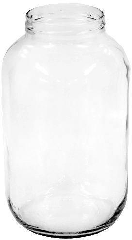 Skleněný zavařovací słoik 4,25 l s širokým hrdlem 100 mm