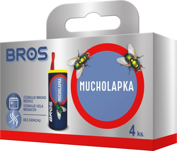 Bros mucholapka válcová 4 ks