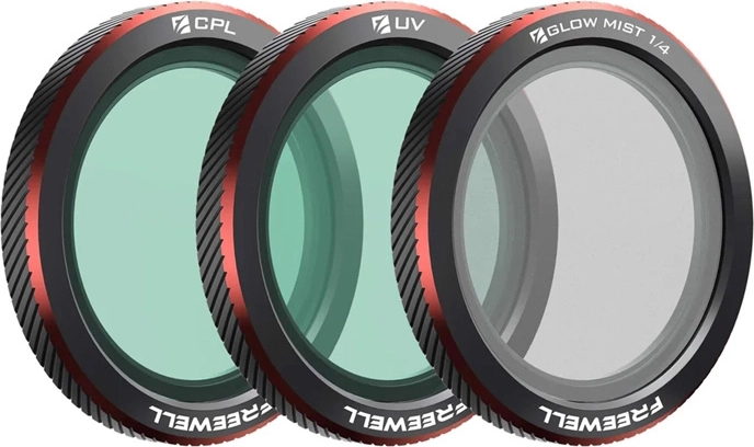 Magnetické filtry FREEWELL NEO 2 Everyday – sada 3 ks pro DJI Neo 2